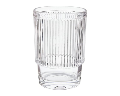 President's Choice Ribbed Tumbler Clear - 1.0 EA
