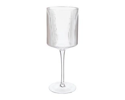 President's Choice Optic Rib Wine Glass - 1.0 EA