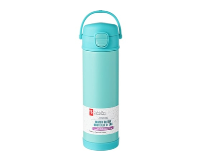 le Choix du Président Bouteille d’eau en acier inoxydable avec couvercle à bouton-poussoir avec bec – sarcelle - 1.0 EA