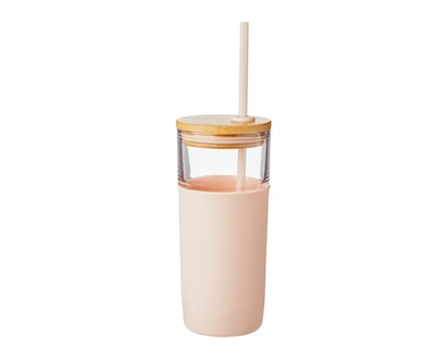 Glass To Go Tumbler - Blush - 1.0 EA