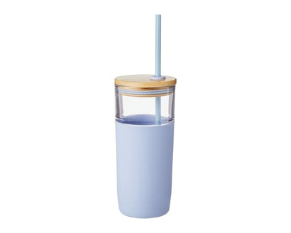 Glass To Go Tumbler - Blue - 1.0 EA