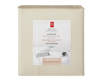 President's Choice Queen Sateen Hygrocotton® Sheet 4 Piece Set - 1.0 EA