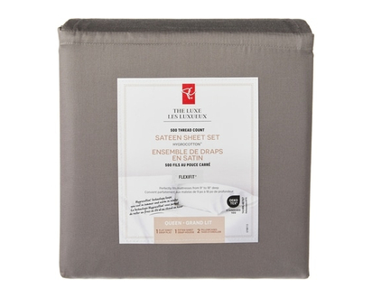 President's Choice Queen Sateen Hygrocotton® Sheet 4 Piece Set - 1.0 EA