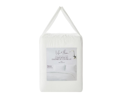 Life at Home King Quilted Stripe Comforter 3 Piece Set - 1.0 EA