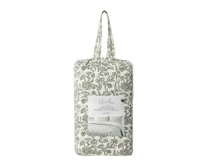 Life at Home Full/Queen Botanical Comforter 3 Piece Set - 1.0 EA