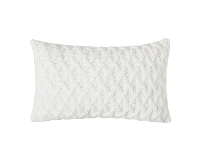 Life at Home Knitted Chenille Cushion - 1.0 EA
