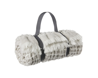 Life at Home Fringe Trim Throw - 1.0 EA