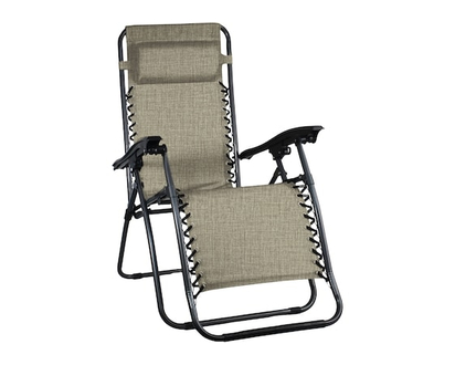 Everyday Essentials Zero Gravity Chair - Sand - 1.0 EA