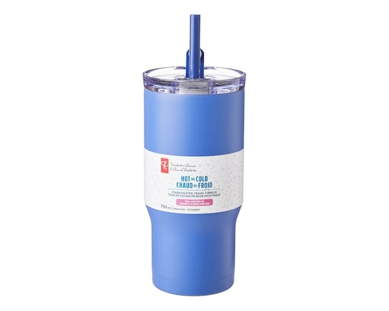 Hot or Cold Stainless Steel Travel Tumbler - Indigo - 1.0 EA