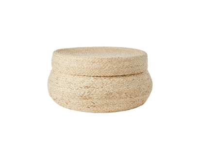 Large Round Basket with Lid - 1.0 EA