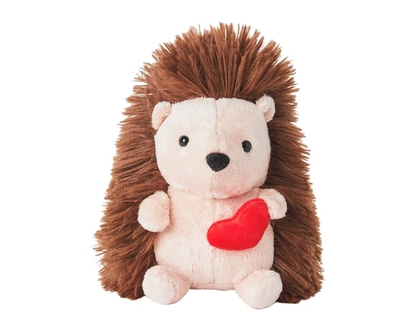 Autres marques contrôlées – GM Hérisson en peluche duveteuse pour la Saint-Valentin – brun - 1.0 EA