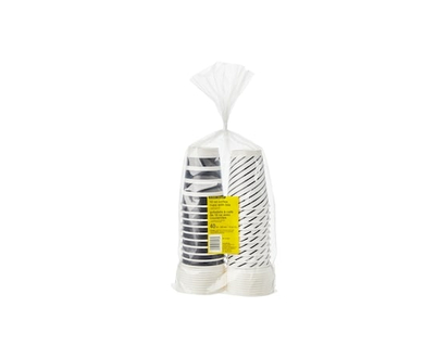 No Name Coffee Cups with Lids 20 Pack - 20.0 EA