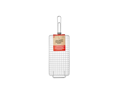 Chrome-Plated Grill Basket - 1.0 EA