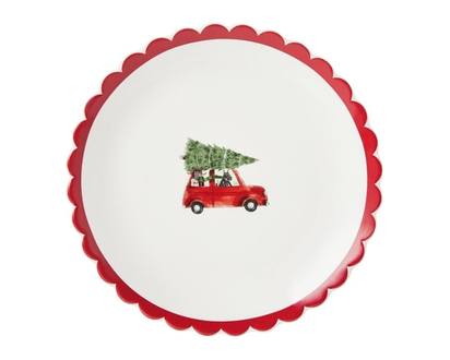 Life at Home Car Scottie Side Plate - 1.0 EA