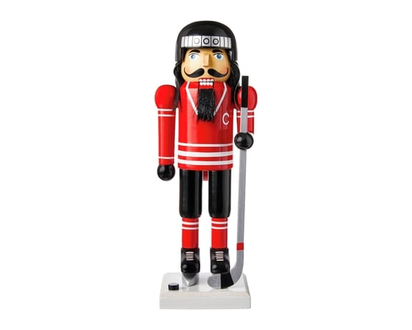 Casse-noisettes joueur de hockey – rouge - 1.0 EA