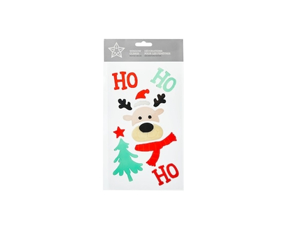 Window Gel Clings - Reindeer - 1.0 EA