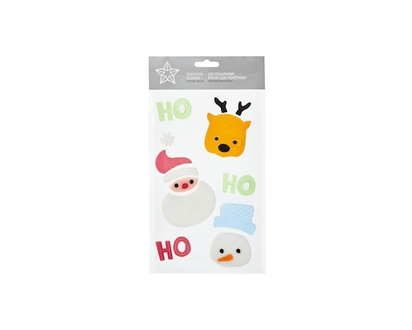 Window Gel Clings - Holiday Trio - 1.0 EA