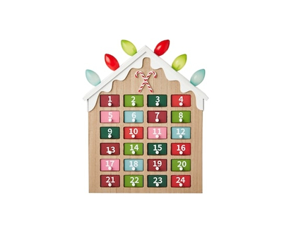Calendrier de l’Avent lumineux en forme de maison en pain d’épice - 1.0 EA