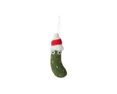 Décoration en tissu en forme de cornichon - 1.0 EA