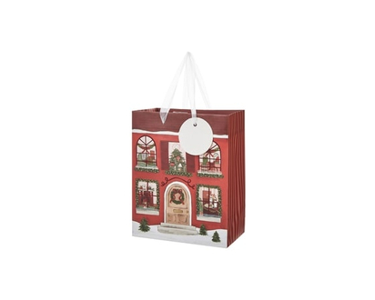 Sac cadeau de taille moyenne – maison des fêtes - 1.0 EA