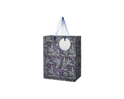 Life at Home Medium Gift Bag - Blue Cypress - 1.0 EA