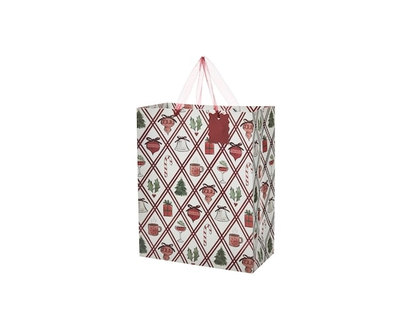 Life at Home Large Gift Bag - Heirloom Diamonds - 1.0 EA