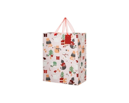Life at Home Large Gift Bag - Cats - 1.0 EA
