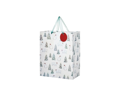 Life at Home Large Gift Bag - Polar Bears - 1.0 EA
