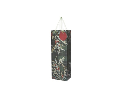 Life at Home Bottle Gift Bag - Cypress - 1.0 EA