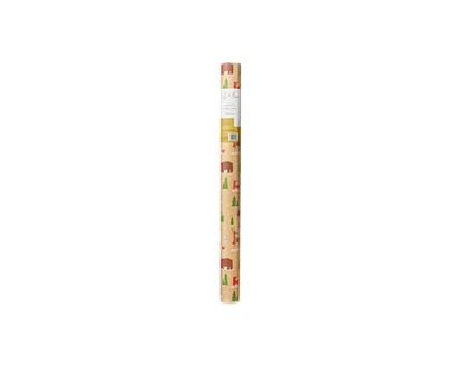 Life at Home Jumbo Heavyweight Kraft Gift Wrap - Forest - 1.0 EA