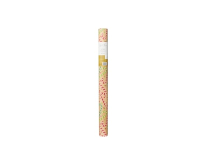 Life at Home Jumbo Heavyweight Kraft Gift Wrap - Candy Canes - 1.0 EA