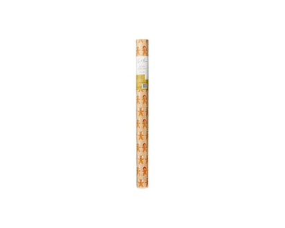 Life at Home Jumbo Heavyweight Kraft Gift Wrap - Gingerbread Men - 1.0 EA