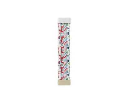 Heavyweight Gift Wrap 4 Pack - Snowmen Assorted - 4.0 EA