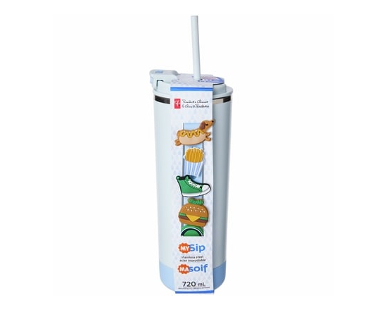 My Sip Stainless Steel Insulated Bottle - Blue - 1.0 EA