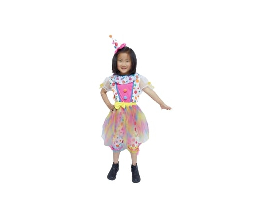 Other Control Brand-GM Girls' Clown Costume - 1.0 EA