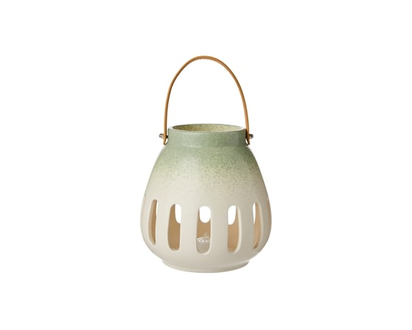 LED Ceramic Lantern - Green - 1.0 EA