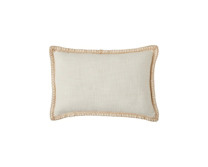 Decorative Oblong Patio Cushion - Ivory - 1.0 EA