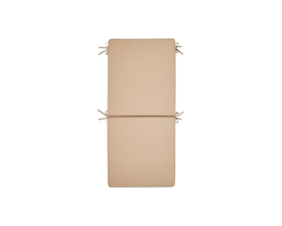 Life at Home Coussin de siège extérieur à dossier haut – beige - 1.0 EA