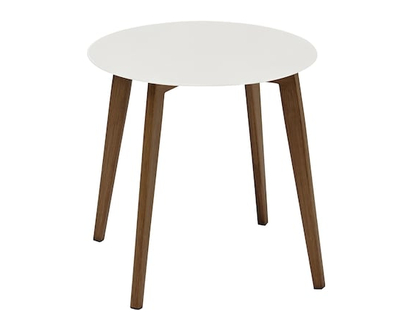 Life at Home Table d’appoint ronde en verre – beige - 1.0 EA