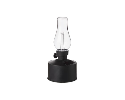 Life at Home Lanterne solaire rétro – noir - 1.0 EA