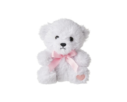 Precious Teddy Plush - White - 1.0 EA