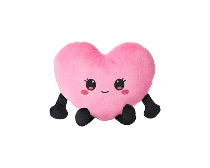 Autres marques contrôlées – GM Peluche Happy Hearts – rose - 1.0 EA
