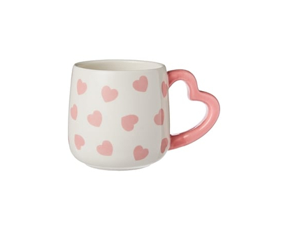 Valentine's Heart Mug - Pink - 1.0 EA