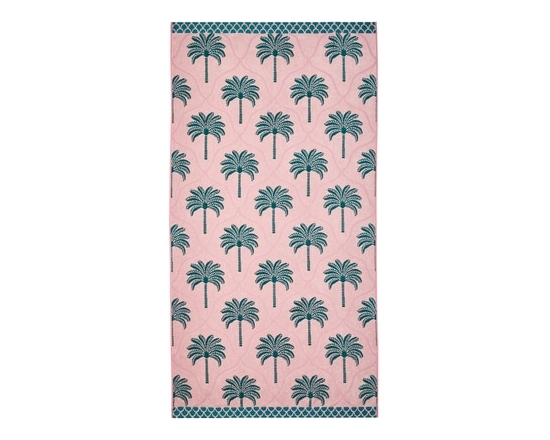 Cotton Beach Towel - Palm Trees - 1.0 EA