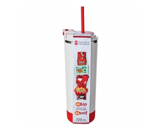 My Sip Stainless Steel Insulated Bottle - Canada Charms - 1.0 EA