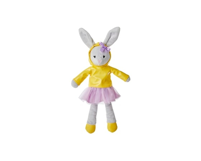 Boutique Bunny Plush - Yellow - 1.0 EA