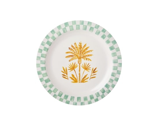 Tropical Round Platter - 1.0 EA