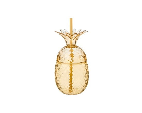 Pineapple To Go Cup - Yellow - 1.0 EA