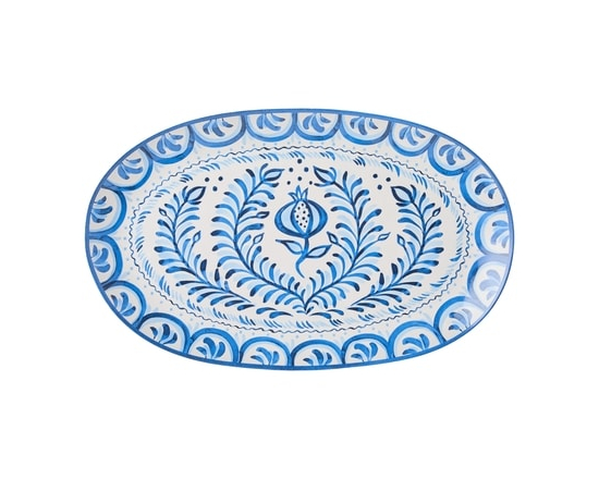 Large Oval Platter - Coastal - 1.0 EA