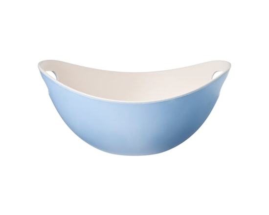 2 Tone Serving Bowl - Blue - 1.0 EA